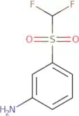 3-[(Difluoromethyl)sulfonyl]-benzenamine