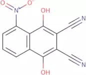 2,3-Dicyano-1,4-dihydroxy-5-nitronaphthalene
