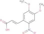 4,5-Dimethoxy-2-nitrocinnamic acid