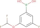 3-(Difluoromethoxy)-5-fluorophenyl)boronic acid