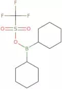 Dicyclohexyl(trifluoromethanesulfonyloxy)borane