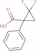 2,2-Difluoro-1-phenylcyclopropanecarboxylic acid