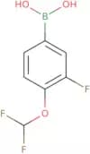 [4-(Difluoromethoxy)-3-fluorophenyl]boronic acid