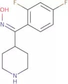 (Z)-(2,4-Difluorophenyl)-4-piperidinylmethanone oxime