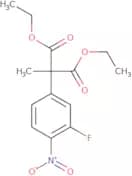 Diethyl 2-[(3-fluoro-4-nitrophenyl)methyl]propanedioate