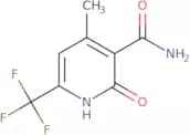 1,2-Dihydro-4-methyl-2-oxo-6-(trifluoromethyl)-3-pyridinecarboxamide