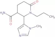 2-(1-Methyl-1H-imidazol-5-yl)-6-oxo-1-propylpiperidine-3-carboxamide