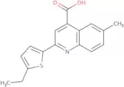 2-(5-Ethylthien-2-yl)-6-methylquinoline-4-carboxylic acid