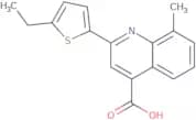 2-(5-Ethylthien-2-yl)-8-methylquinoline-4-carboxylic acid