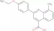 2-(4-Ethoxyphenyl)-8-methylquinoline-4-carboxylic acid