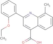 2-(2-Ethoxyphenyl)-8-methylquinoline-4-carboxylic acid