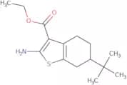 Ethyl 2-amino-6-tert-butyl-4,5,6,7-tetrahydro-1-benzothiophene-3-carboxylate