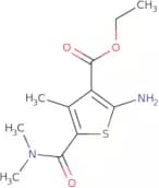 Ethyl 2-amino-5-[(dimethylamino)carbonyl]-4-methylthiophene-3-carboxylate