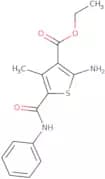 Ethyl 2-amino-5-(anilinocarbonyl)-4-methylthiophene-3-carboxylate