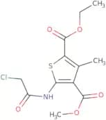 2-Ethyl 4-methyl 5-[(chloroacetyl)amino]-3-methylthiophene-2,4-dicarboxylate