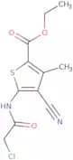 Ethyl 5-[(chloroacetyl)amino]-4-cyano-3-methylthiophene-2-carboxylate