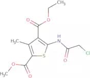 4-Ethyl 2-methyl 5-[(chloroacetyl)amino]-3-methylthiophene-2,4-dicarboxylate