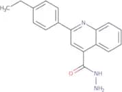 2-(4-Ethylphenyl)quinoline-4-carbohydrazide