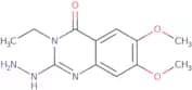 3-Ethyl-2-hydrazino-6,7-dimethoxyquinazolin-4(3H)-one