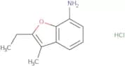 2-Ethyl-3-methyl-1-benzofuran-7-amine hydrochloride