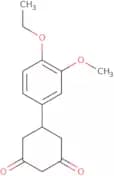 5-(4-Ethoxy-3-methoxyphenyl)cyclohexane-1,3-dione