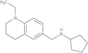 N-[(1-Ethyl-1,2,3,4-tetrahydroquinolin-6-yl)methyl]cyclopentanamine