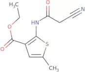 Ethyl 2-[(cyanoacetyl)amino]-5-methylthiophene-3-carboxylate