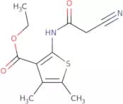 Ethyl 2-[(cyanoacetyl)amino]-4,5-dimethylthiophene-3-carboxylate