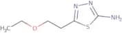 5-(2-Ethoxyethyl)-1,3,4-thiadiazol-2-amine