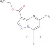 Ethyl 5-methyl-7-(trifluoromethyl)pyrazolo[1,5-a]pyrimidine-3-carboxylate