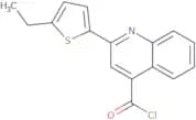 2-(5-Ethyl-2-thienyl)quinoline-4-carbonyl chloride