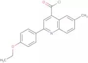 2-(4-Ethoxyphenyl)-6-methylquinoline-4-carbonyl chloride