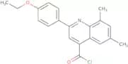 2-(4-Ethoxyphenyl)-6,8-dimethylquinoline-4-carbonyl chloride