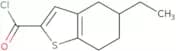 5-Ethyl-4,5,6,7-tetrahydro-1-benzothiophene-2-carbonyl chloride