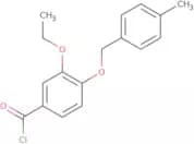 3-Ethoxy-4-[(4-methylbenzyl)oxy]benzoyl chloride