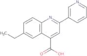 6-Ethyl-2-pyridin-3-ylquinoline-4-carboxylic acid