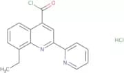 8-Ethyl-2-pyridin-2-ylquinoline-4-carbonyl chloride hydrochloride