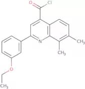 2-(3-Ethoxyphenyl)-7,8-dimethylquinoline-4-carbonyl chloride