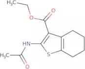 Ethyl 2-(acetylamino)-4,5,6,7-tetrahydro-1-benzothiophene-3-carboxylate