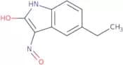 (3E)-5-Ethyl-1H-indole-2,3-dione 3-oxime