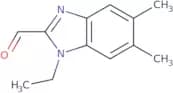 1-Ethyl-5,6-dimethyl-1H-benzimidazole-2-carbaldehyde