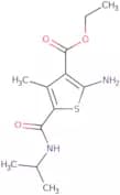 Ethyl 2-amino-5-[(isopropylamino)carbonyl]-4-methylthiophene-3-carboxylate