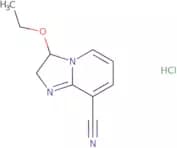 3-Ethoxy-2,3-dihydroimidazo[1,2-a]pyridine-8-carbonitrile hydrochloride