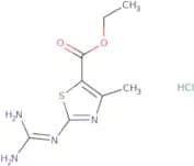 Ethyl 2-{[amino(imino)methyl]amino}-4-methyl-1,3-thiazole-5-carboxylate