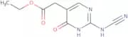 Ethyl [2-(cyanoamino)-4-hydroxypyrimidin-5-yl]acetate