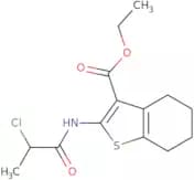 Ethyl 2-[(2-chloropropanoyl)amino]-4,5,6,7-tetrahydro-1-benzothiophene-3-carboxylate
