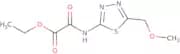 Ethyl {[5-(methoxymethyl)-1,3,4-thiadiazol-2-yl]amino}(oxo)acetate
