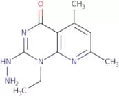 1-Ethyl-2-hydrazino-5,7-dimethylpyrido[2,3-d]pyrimidin-4(1H)-one