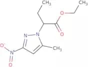 Ethyl 2-(5-methyl-3-nitro-1H-pyrazol-1-yl)butanoate