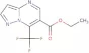 Ethyl 7-(trifluoromethyl)pyrazolo[1,5-a]pyrimidine-6-carboxylate